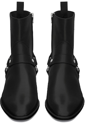 Botines Saint Laurent 'Cuero Negro' 6342252PY001000 Lookbook Botines Saint Laurent 'Cuero Negro' 6342252PY001000