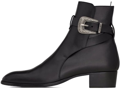 Bota Tobillera Saint Laurent 'Negra con Hebilla Lateral' 68830228N001000 Buy Bota Tobillera Saint Laurent 'Negra con Hebilla Lateral' 68830228N001000