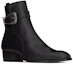 Lookbook Bota Tobillera Saint Laurent 'Negra con Hebilla Lateral' 68830228N001000