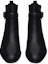Shop Bota Tobillera Saint Laurent 'Negra con Hebilla Lateral' 68830228N001000