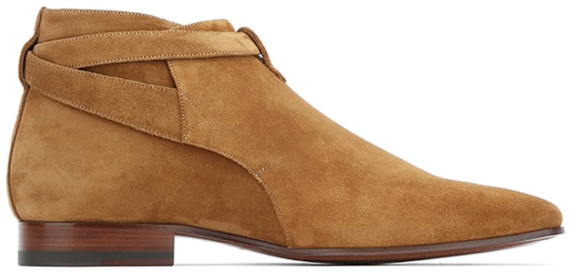 Saint Laurent Ankle Boot 'Khaki Suede' 379762BT3002712 Order Saint Laurent Ankle Boot 'Khaki Suede' 379762BT3002712