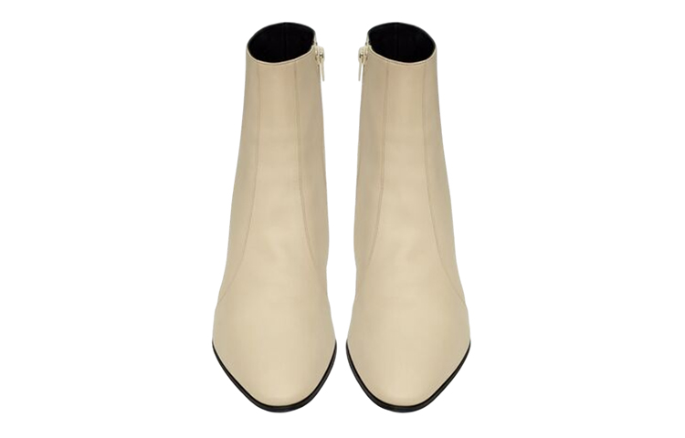 Shop Bota Tobillera Saint Laurent 'Cuero Marrón Claro' 6676201Y8001543