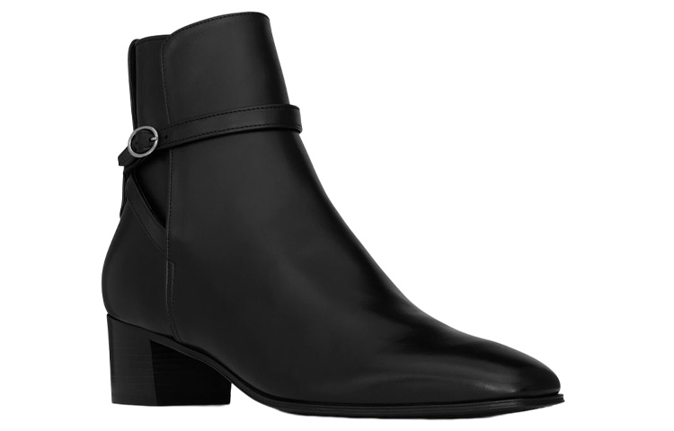 Saint Laurent Ankle Boot 'Smooth Leather Black' 圖 2