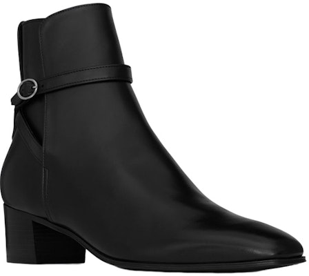 Bota de Tobillo Saint Laurent 'Cuero Liso Negro' 7174521YL001000 Order Bota de Tobillo Saint Laurent 'Cuero Liso Negro' 7174521YL001000