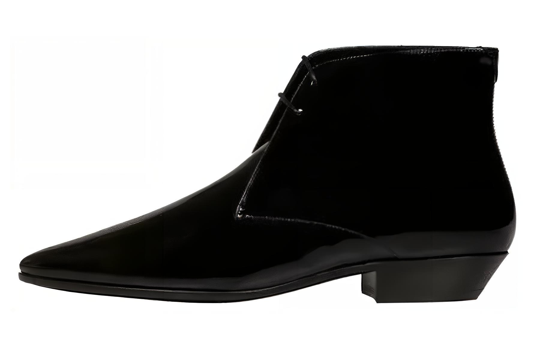 Saint Laurent Ankle Boots 'Black Leather' 5818450D5001000