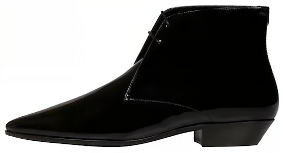 SAINT LAURENT 皮革 時尚簡約休閒短靴 黑色 Buy SAINT LAURENT 皮革 時尚簡約休閒短靴 黑色