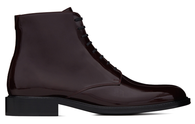 Order Saint Laurent Army 20 Lace Up Boot 'Burgundy' 6323581YZ006014
