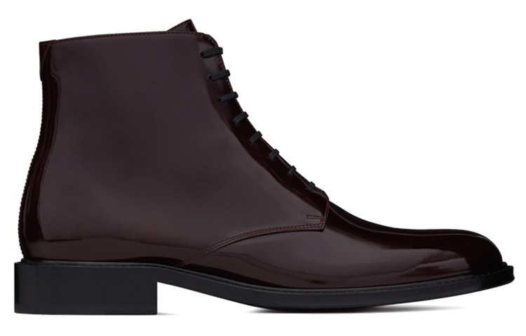 Order Bota Saint Laurent Army 20 con Cordones 'Burdeos' 6323581YZ006014