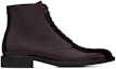 Order Saint Laurent Army 20 Lace Up Boot 'Burgundy' 6323581YZ006014
