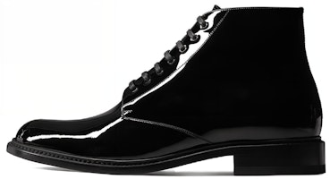 Saint Laurent Army Boot 'Black Patent Leather' 7547061TV001000 Saint Laurent Army Boot 'Black Patent Leather' 7547061TV001000