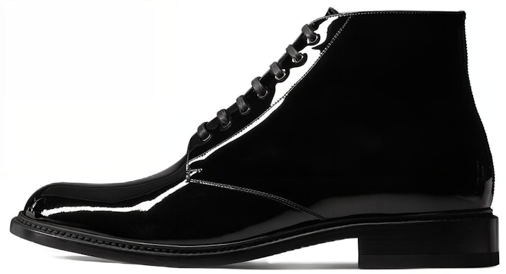 Saint Laurent Army Boot 'Black Patent Leather' 7547061TV001000 Buy Saint Laurent Army Boot 'Black Patent Leather' 7547061TV001000