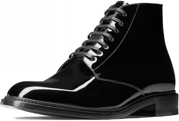 Saint Laurent Army Boot 'Black Patent Leather' 7547061TV001000 Shop Saint Laurent Army Boot 'Black Patent Leather' 7547061TV001000