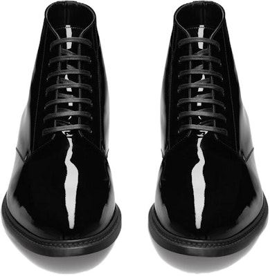 Saint Laurent Army Boot 'Black Patent Leather' 7547061TV001000 Purchase Saint Laurent Army Boot 'Black Patent Leather' 7547061TV001000