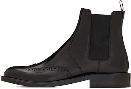 Saint Laurent Sepatu Army Chelsea 'Kulit Hitam Halus' 6323691Y0001000 Buy Saint Laurent Sepatu Army Chelsea 'Kulit Hitam Halus' 6323691Y0001000