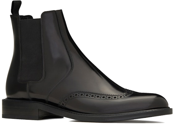 Saint Laurent Army Chelsea Boots 'Smooth Leather Black' 6323691Y0001000 Lookbook Saint Laurent Army Chelsea Boots 'Smooth Leather Black' 6323691Y0001000