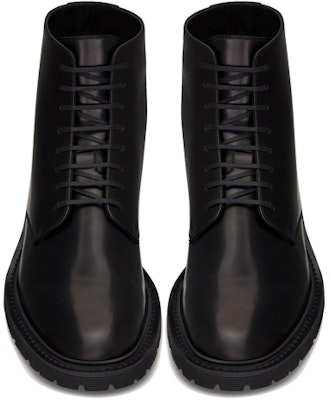 Saint Laurent Army Mid-Top Boot 'Smooth Black Leather' 6323641Y0001000 Shop Saint Laurent Army Mid-Top Boot 'Smooth Black Leather' 6323641Y0001000