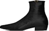 Buy Saint Laurent Arsun 'But Hitam Kulit Berkilo dengan Gesper' 73171625N001000