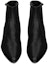 Shop Saint Laurent Arsun 'But Hitam Kulit Berkilo dengan Gesper' 73171625N001000