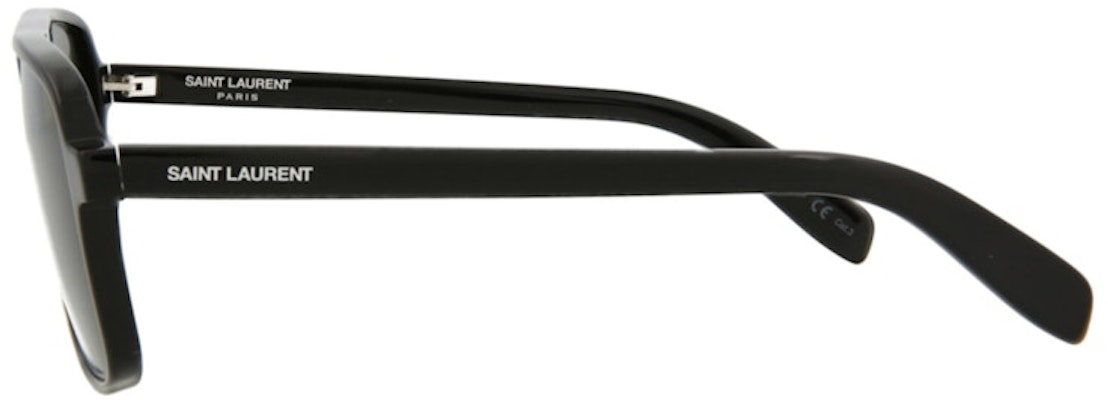 Saint Laurent Aviator Sunglasses Black/Grey (SL176-30001578-001) Lookbook Saint Laurent Aviator Sunglasses Black/Grey (SL176-30001578-001)