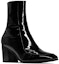 Lookbook Saint Laurent Beau Boots 'Kulit Patent Hitam Zip' 713137AAA4Q1000