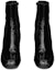 Shop Saint Laurent Beau Boots 'Kulit Patent Hitam Zip' 713137AAA4Q1000