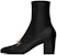 Saint Laurent Beau Short Boots 'Metal Buckle Black' 70946825NCC1000