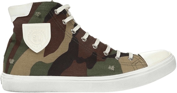 Saint Laurent Bedford High 'Camo' Kasut Lelaki Corak Tentera 588275-1IR10-2193 Buy Saint Laurent Bedford High 'Camo' Kasut Lelaki Corak Tentera 588275-1IR10-2193