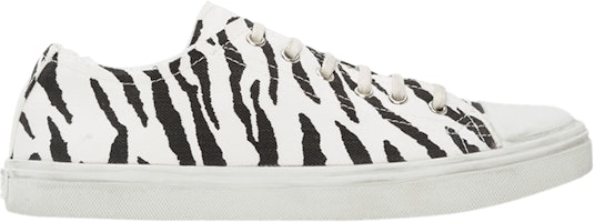 Saint Laurent Bedford Sneaker 'Zebra Print' 602462-1OD00-9074 Saint Laurent Bedford Sneaker 'Zebra Print' 602462-1OD00-9074