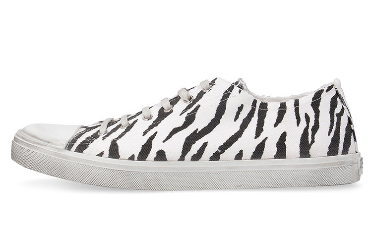Saint Laurent Bedford Sneaker 'Zebra Print' 602462-1OD00-9074