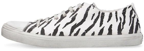 Saint Laurent Bedford Sneaker 'Zebra Print' 602462-1OD00-9074 Saint Laurent Bedford Sneaker 'Zebra Print' 602462-1OD00-9074