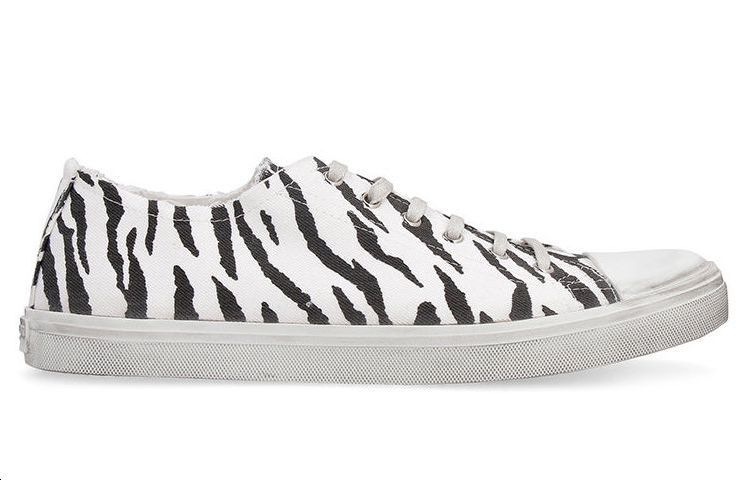 Order Saint Laurent Bedford Baskets ''Imprimé Zèbre'' 602462-1OD00-9074
