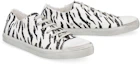 Lookbook Saint Laurent Bedford Baskets ''Imprimé Zèbre'' 602462-1OD00-9074