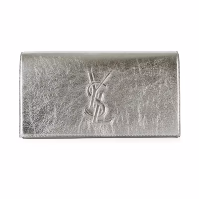 Saint Laurent Belle de Jour Clutch Metallic