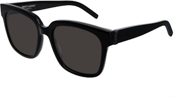 SAINT LAURENT Black Butterfly Sunglasses Grey Lens Unisex Fashion Eyewear SL-M40-001 SAINT LAURENT Black Butterfly Sunglasses Grey Lens Unisex Fashion Eyewear SL-M40-001