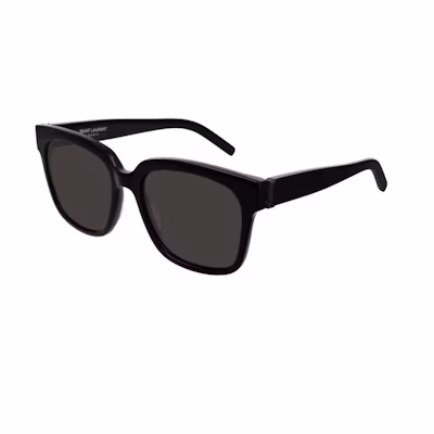 SAINT LAURENT Black Butterfly Sunglasses Grey Lens Unisex Fashion Eyewear SL-M40-001