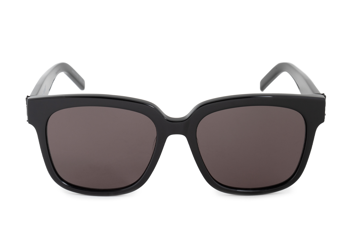 Lookbook 圣罗兰黑色蝴蝶墨镜灰色镜片男女款时尚眼镜 SL-M40-001