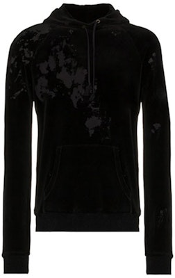 SAINT LAURENT Black Cotton Hooded Sweatshirt 525787YB2WR1000 Buy SAINT LAURENT Black Cotton Hooded Sweatshirt 525787YB2WR1000