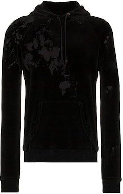 SAINT LAURENT Black Cotton Hooded Sweatshirt 525787YB2WR1000 Order SAINT LAURENT Black Cotton Hooded Sweatshirt 525787YB2WR1000