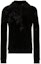 Order SAINT LAURENT Black Cotton Hooded Sweatshirt 525787YB2WR1000