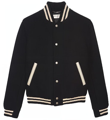 サンローラン ブラック レタープリント シングルブレスト カジュアルジャケット. 625918Y180W1000 Lookbook サンローラン ブラック レタープリント シングルブレスト カジュアルジャケット. 625918Y180W1000