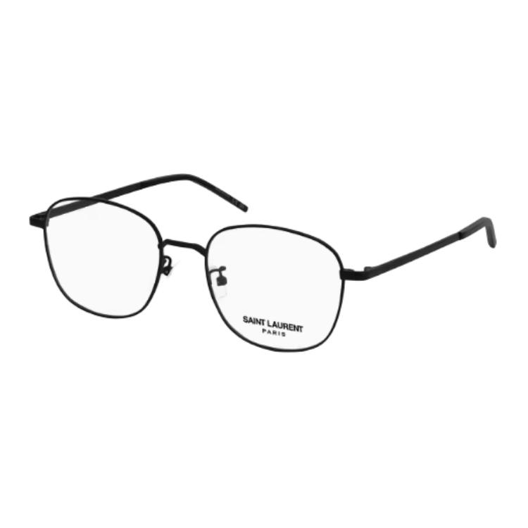 SAINT LAURENT Black Metal Square Optical Glasses Unisex情侣款 SL 682/F 圖 2
