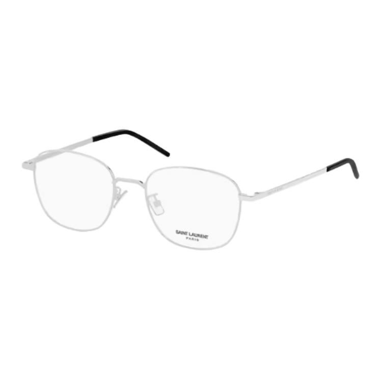 SAINT LAURENT Black Metal Square Optical Glasses Unisex情侣款 SL 682/F 圖 4