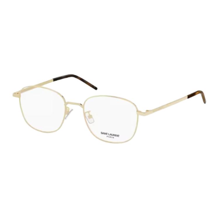 SAINT LAURENT Black Metal Square Optical Glasses Unisex情侣款 SL 682/F 圖 5