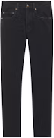 SAINT LAURENT Black Mid-Rise Straight-Leg Casual Jeans for Men 757190Y16PD1289 SAINT LAURENT Black Mid-Rise Straight-Leg Casual Jeans for Men 757190Y16PD1289
