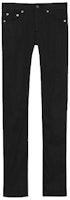 Saint Laurent Black Solid Stretch Skinny Jeans 527389YS5001220 Saint Laurent Black Solid Stretch Skinny Jeans 527389YS5001220