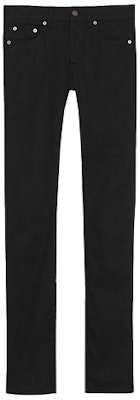 Saint Laurent Black Solid Stretch Skinny Jeans 527389YS5001220 Buy Saint Laurent Black Solid Stretch Skinny Jeans 527389YS5001220
