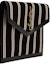Order Saint Laurent Black Uptown Striped Pouch Black/Red/White