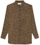 Order SAINT LAURENT Brown Leopard Print Long-Sleeve Button-Up Shirt. 653860Y1D943278