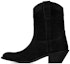 Buy Saint Laurent But Suede Kulit Anak Lembu 'Cowboy Black' 66929025T001000