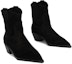 Order Saint Laurent But Suede Kulit Anak Lembu 'Cowboy Black' 66929025T001000